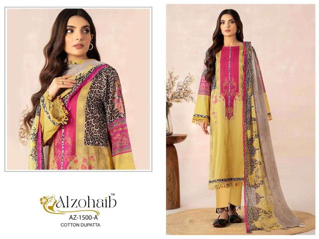 Alzohaib Az-1492 salwar suit wholesaler in mumbai